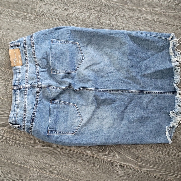One Teaspoon denim skirt - Picture 2 of 6